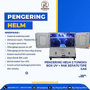 Mesin Pengering Helm